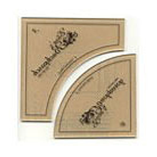 Drunkards Path Acrylic Template With Square Up And Seam Allowance 4 Finished