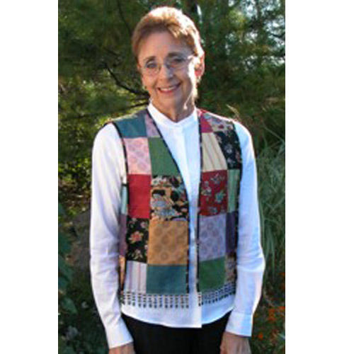 Heavenly Charms Vest By Quilted Closet , Vests & Poncho | Quilterswarehouse