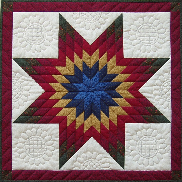 Lone Star Pattern Kit By Rachel's Of Greenfield , Pieced Patterns