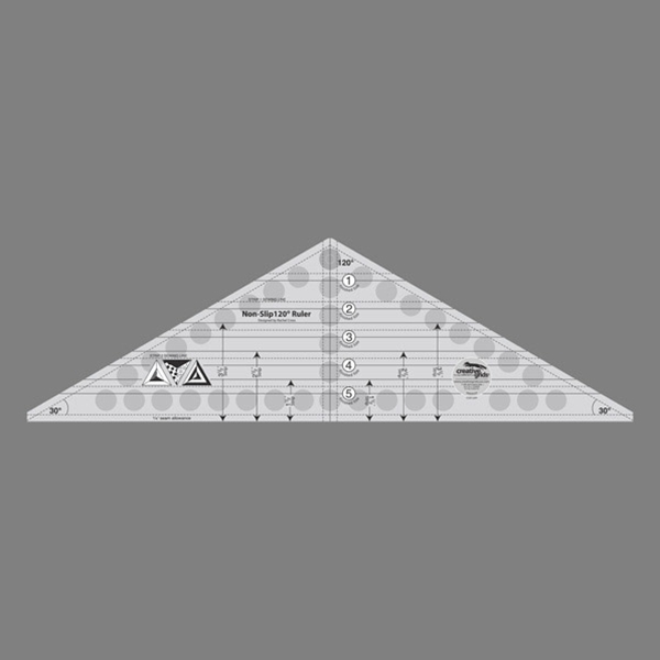 120 Degree Triangle Ruler