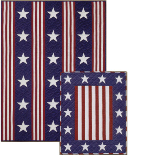 Patriotic Stars & Stripes | Quilters Warehouses