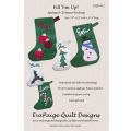 FILL 'EM UP! STOCKINGS QUILT PATTERN*