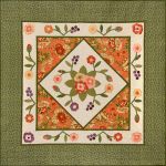 CORNER GARDEN APPLIQUE PATTERN*