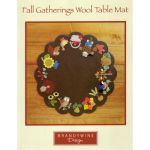 Fall Gatherings Wool Table Mat Quilt Pattern