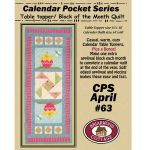 Calendar Pocket Series - April Pattern