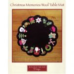 Christmas Memories Wool Table Mat Quilt Pattern