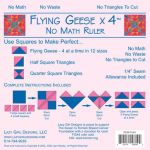 LAZY GIRL FLYING GEESE RULER*