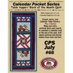 Calendar Pocket Series - July Pattern