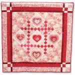 EMBELLISHED HEARTS QUILT PATTERN*