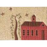 QUILTED VILLAGE #1 SCHOOLHOUSE