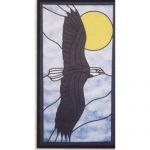 SOARING EAGLE STAINED GLASS PATTERN*