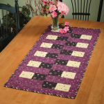 Bricklayer's Daughter Table Runner Quick Card Pattern
