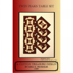 Twin Peaks Table Set Quilt Pattern