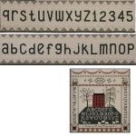 PASTORAL SAMPLER-SIDE ALPHABET & NUMBER