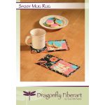 Sassy Mug Rug Quilt Pattern Card