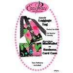 Luverly Luggage Tag & Mini Wallet Pattern