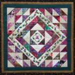 Berry Vine Triangle Medley Wall Quilt Pattern