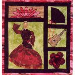 ANALICIA MARIE CHERIE FLAMENCO DANCER QUILT PATTERN*