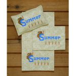 Summer Runner, Wall Quilt, and Pillow Pattern