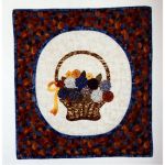 French Basket Bouquet Wall Quilt Pattern