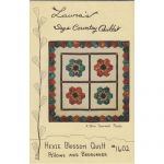 Hexie Blossom Pillow & Bedrunner Quilt Pattern