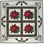 POINSETTIA GARDEN QUILT PATTERN