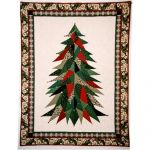 Sage Country Christmas Tree Wall Quilt Pattern