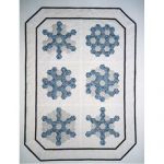 Grandmother's Snowflakes Wall Quilt Pattern