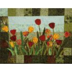 Tulip Fields Wall Quilt Pattern