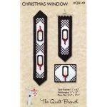 Christmas Window Table Runner Pattern