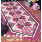 POSIE PARADE TABLERUNNER QUILT PATTERN