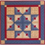 LOG CABIN STAR PATTERN