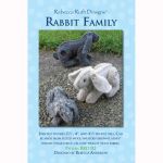 Rabbit Family Figure Pattern