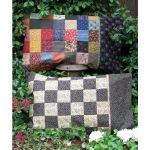PATCHWORK PILLOWCASES-SIMPLE SQUARE  QUILT PATTERN