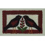 BLACKBIRDS PUNCHNEEDLE PATTERN