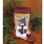 Snowman Stocking Pattern