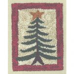 PINE TREE PUNCHNEEDLE PATTERN