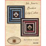 Ida June's Basket Log Cabin Mini Quilt Pattern