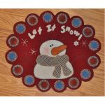 Let It Snow Pennyrug Quilt Pattern