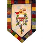 QUILT SHOPPE BIRD HOUSE