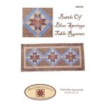 Battle of Blue Springs Table Runner Quilt Pattern