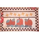 Pumpkin Harvest Wall Hanging Quilt Pattern