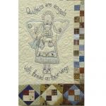 ANGELS AMONG US - STITCHERY-BLOCK 5-Quilters are Angels
