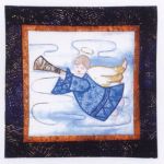 ANGEL WALLHANGING  QUILT PATTERN