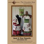 Just 2 Tea Towels Christmas Set Pattern