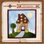Li'l Woolies May Cottage Wool Wall Hanging Pattern
