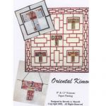 ORIENTAL KIMONOS QUILT PATTERN*