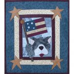 PATRIOTIC DOG PATTERN*