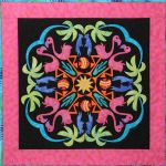 Fabulous Flamingos #7 in the Circle of Friends Series Applique Pattern