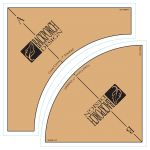 7" CRAZY CURVES TEMPLATE